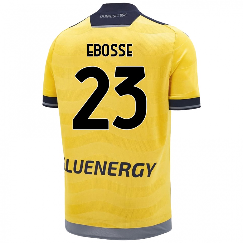 Damen Enzo Ebosse #23 Golden Auswärtstrikot Trikot 2024/25 T-Shirt Österreich