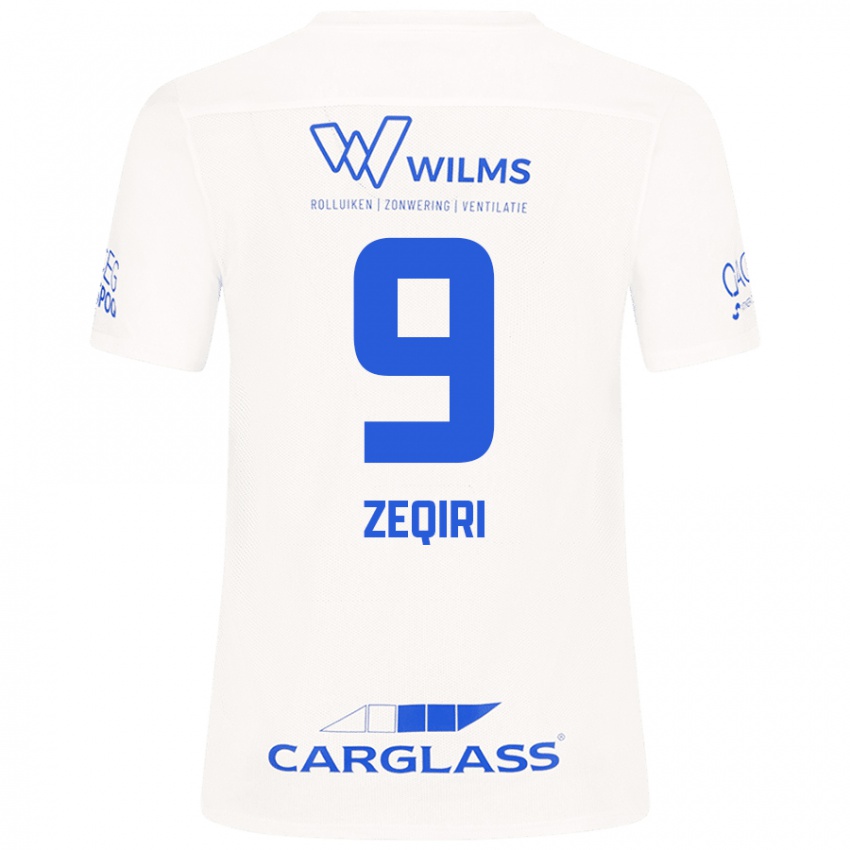 Damen Andi Zeqiri #9 Weiß Auswärtstrikot Trikot 2024/25 T-Shirt Österreich