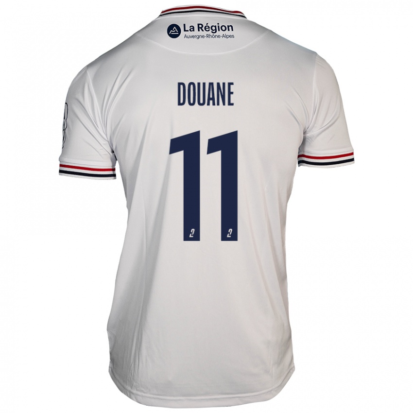 Damen Maïdine Douane #11 Weiß Auswärtstrikot Trikot 2024/25 T-Shirt Österreich