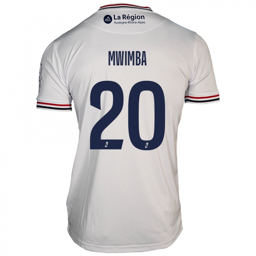 Damen Josué Mwimba Isala #20 Weiß Auswärtstrikot Trikot 2024/25 T-Shirt Österreich