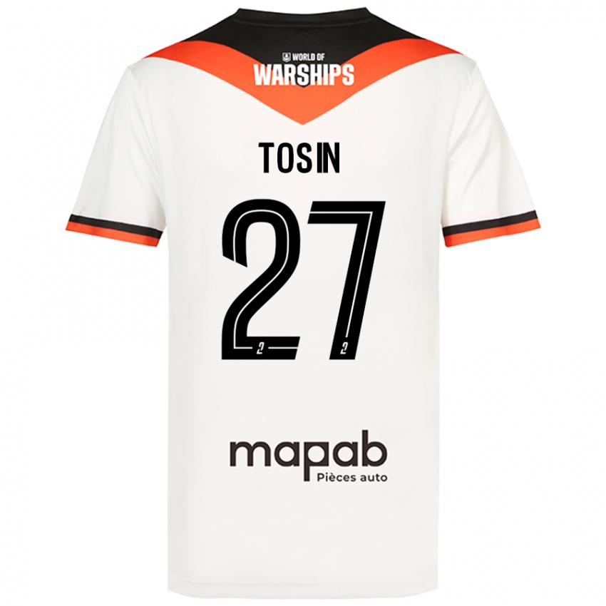 Damen Aiyegun Tosin #27 Weiß Auswärtstrikot Trikot 2024/25 T-Shirt Österreich