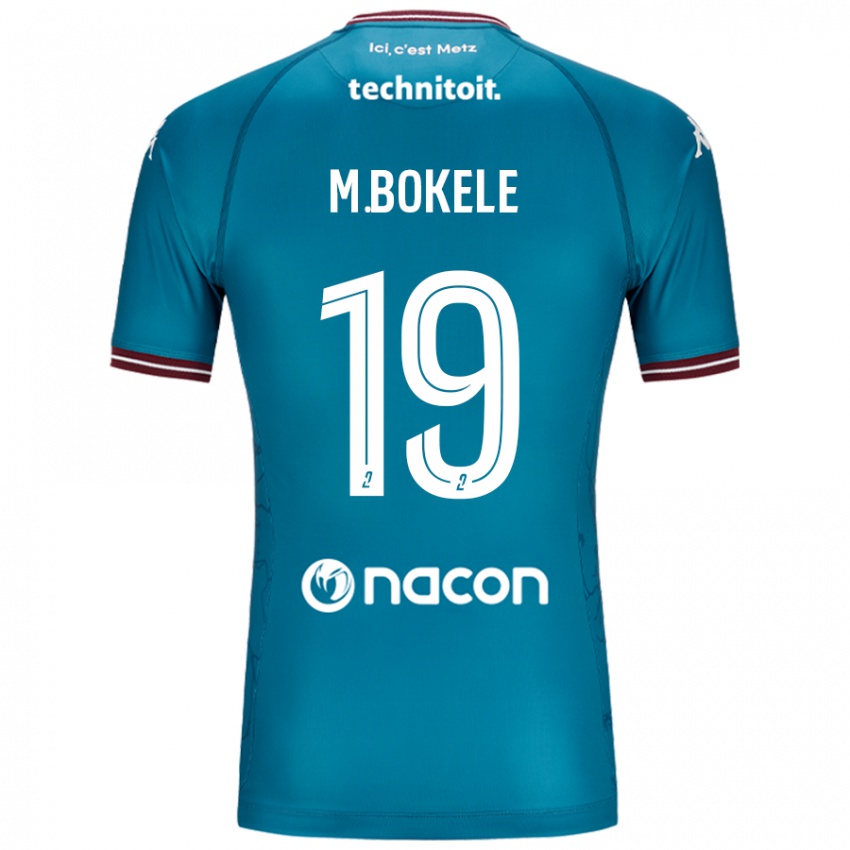 Damen Morgan Bokele #19 Blau Petrol Auswärtstrikot Trikot 2024/25 T-Shirt Österreich