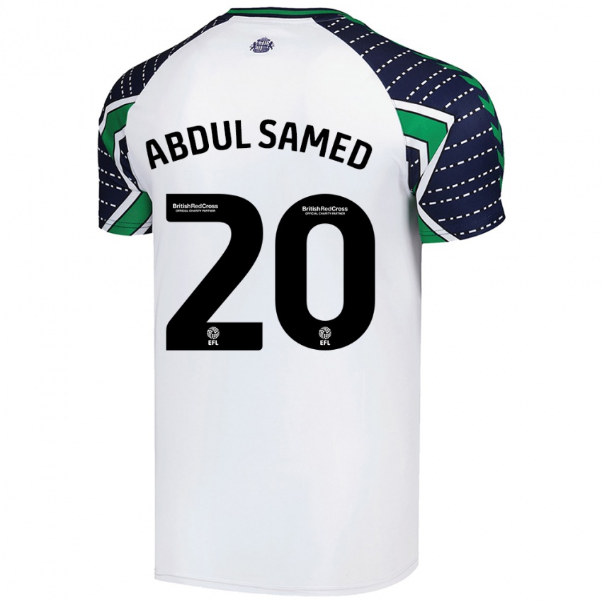 Herren Salis Abdul Samed #20 Weiß Auswärtstrikot Trikot 2024/25 T-Shirt Österreich