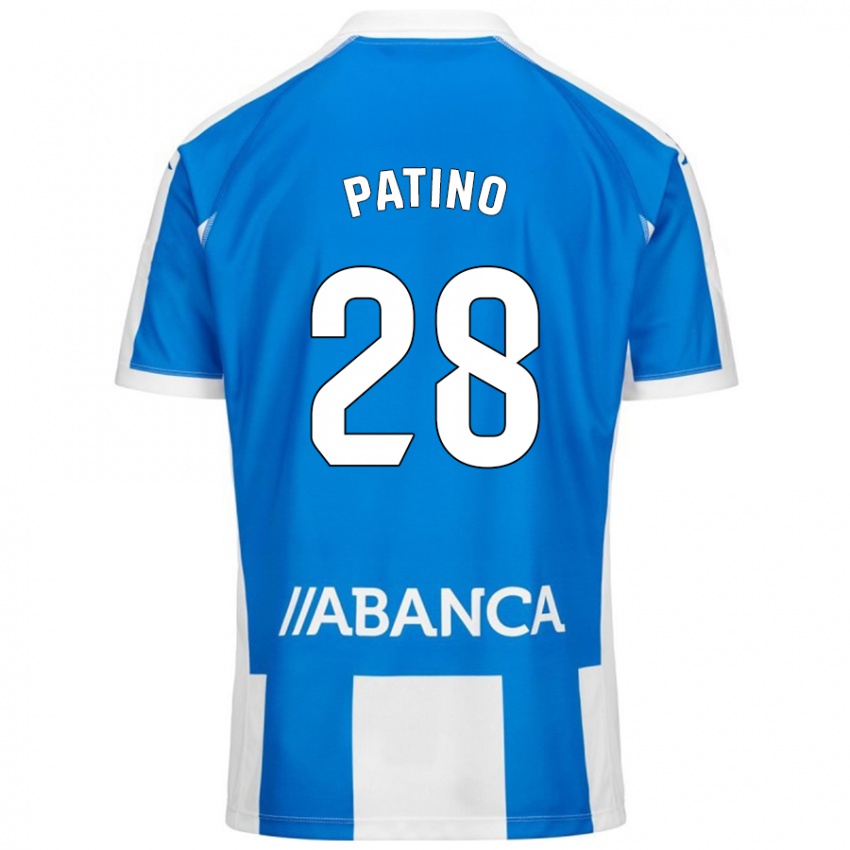 Damen Charlie Patino #28 Blau Weiß Heimtrikot Trikot 2024/25 T-Shirt Österreich