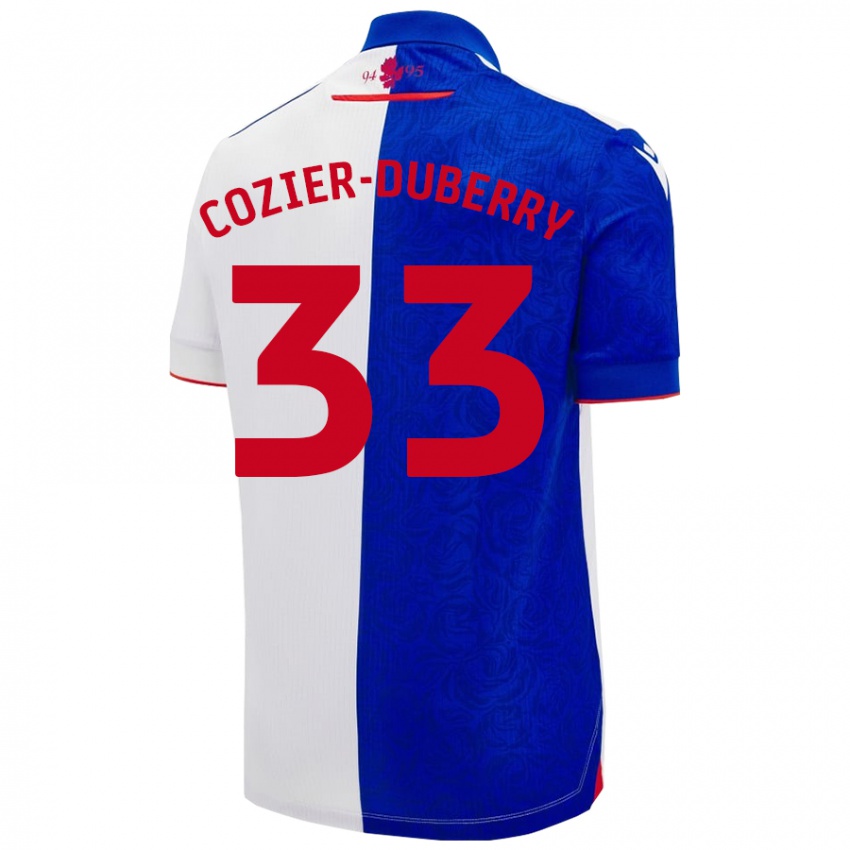 Damen Amario Cozier-Duberry #33 Himmelblau Weiß Heimtrikot Trikot 2024/25 T-Shirt Österreich