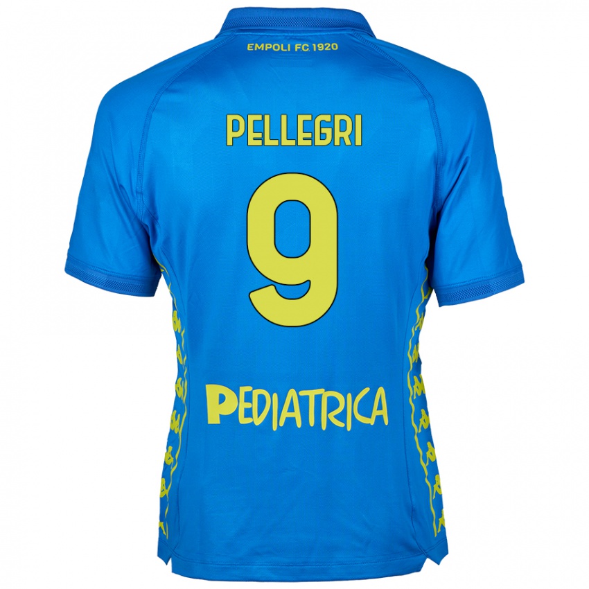 Damen Pietro Pellegri #9 Blau Heimtrikot Trikot 2024/25 T-Shirt Österreich