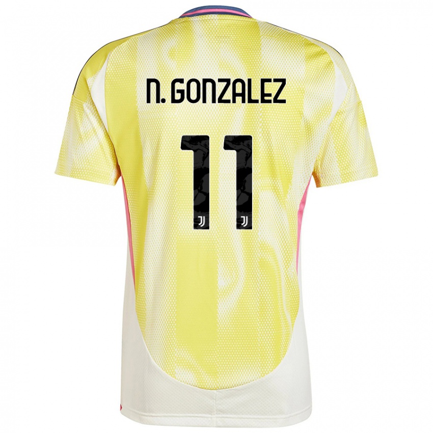 Damen Nicolas Gonzalez #11 Solargelb Auswärtstrikot Trikot 2024/25 T-Shirt Österreich