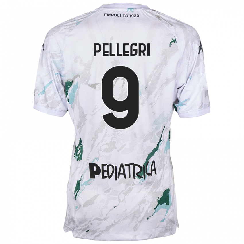 Damen Pietro Pellegri #9 Grau Auswärtstrikot Trikot 2024/25 T-Shirt Österreich