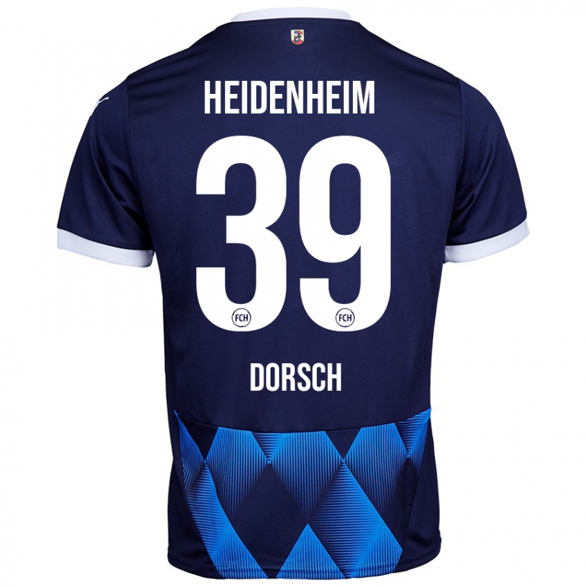 Damen Niklas Dorsch #39 Rot Blau Heimtrikot Trikot 2024/25 T-Shirt Österreich