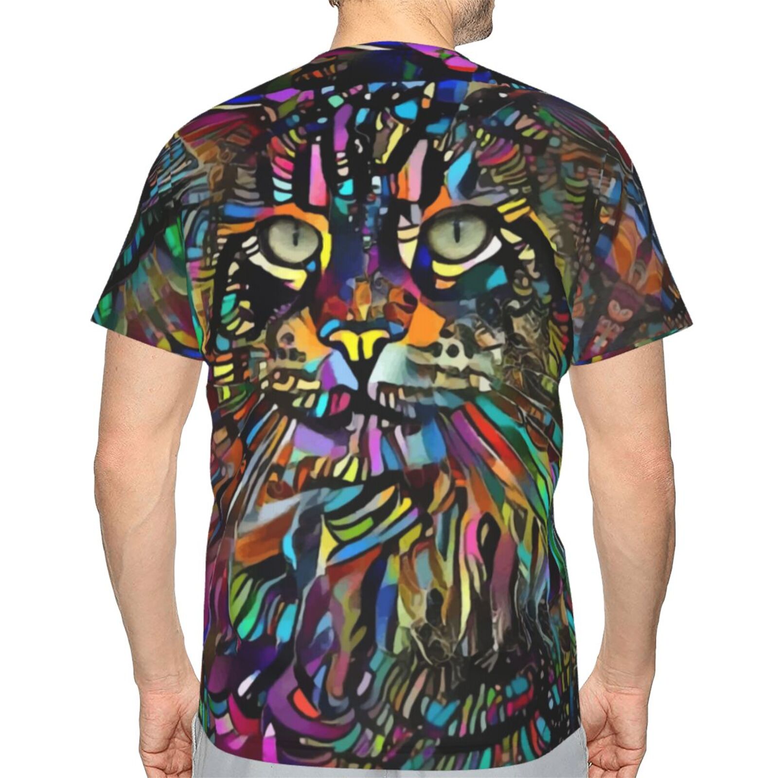 Mangooz Katze Medien Mischen Elemente Klassisch Österreich T-shirt