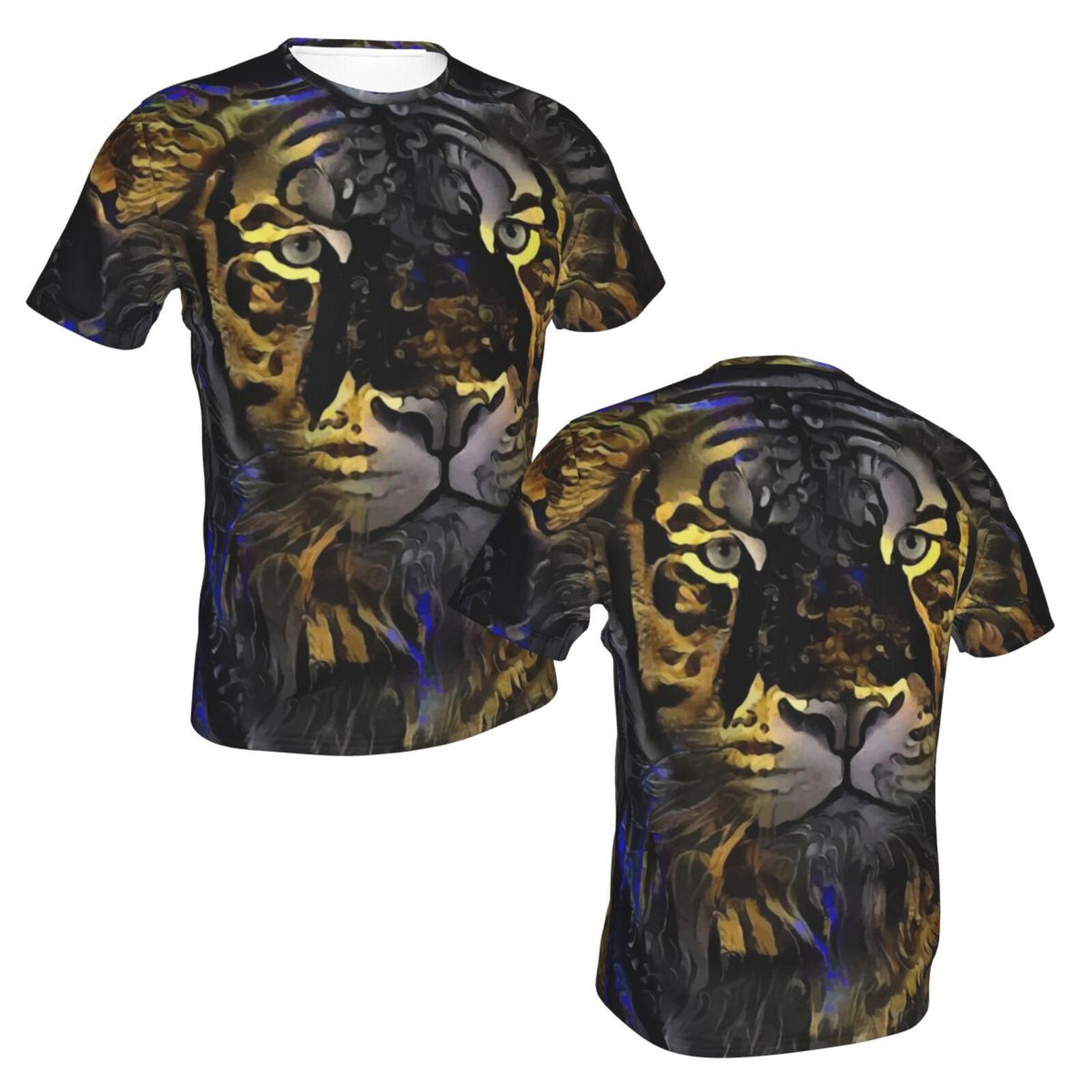 Tigermoon 2021 Medien Mischen Elemente Klassisch Österreich T-shirt