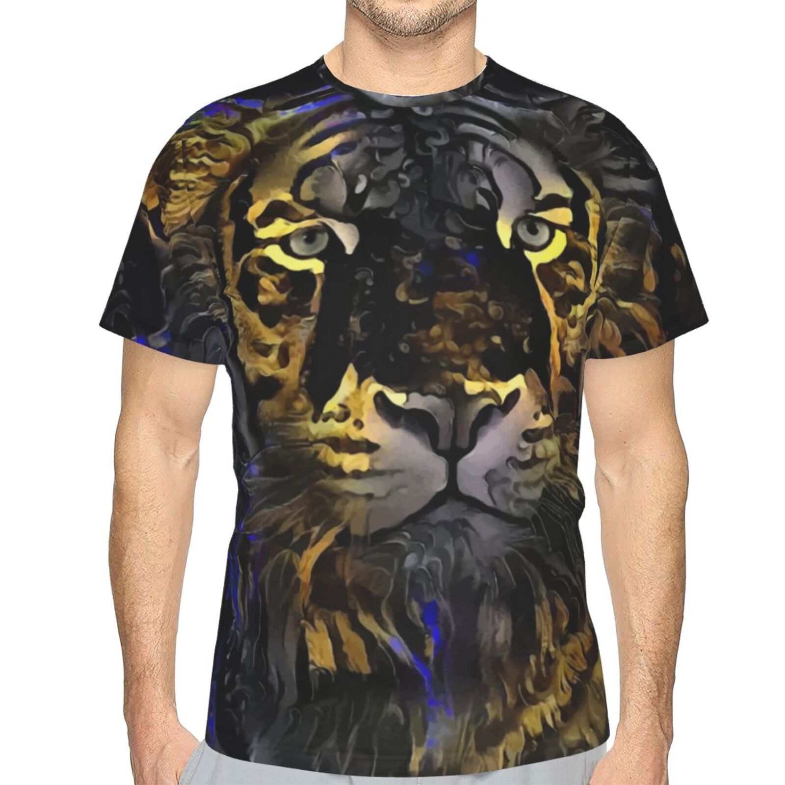 Tigermoon 2021 Medien Mischen Elemente Klassisch Österreich T-shirt