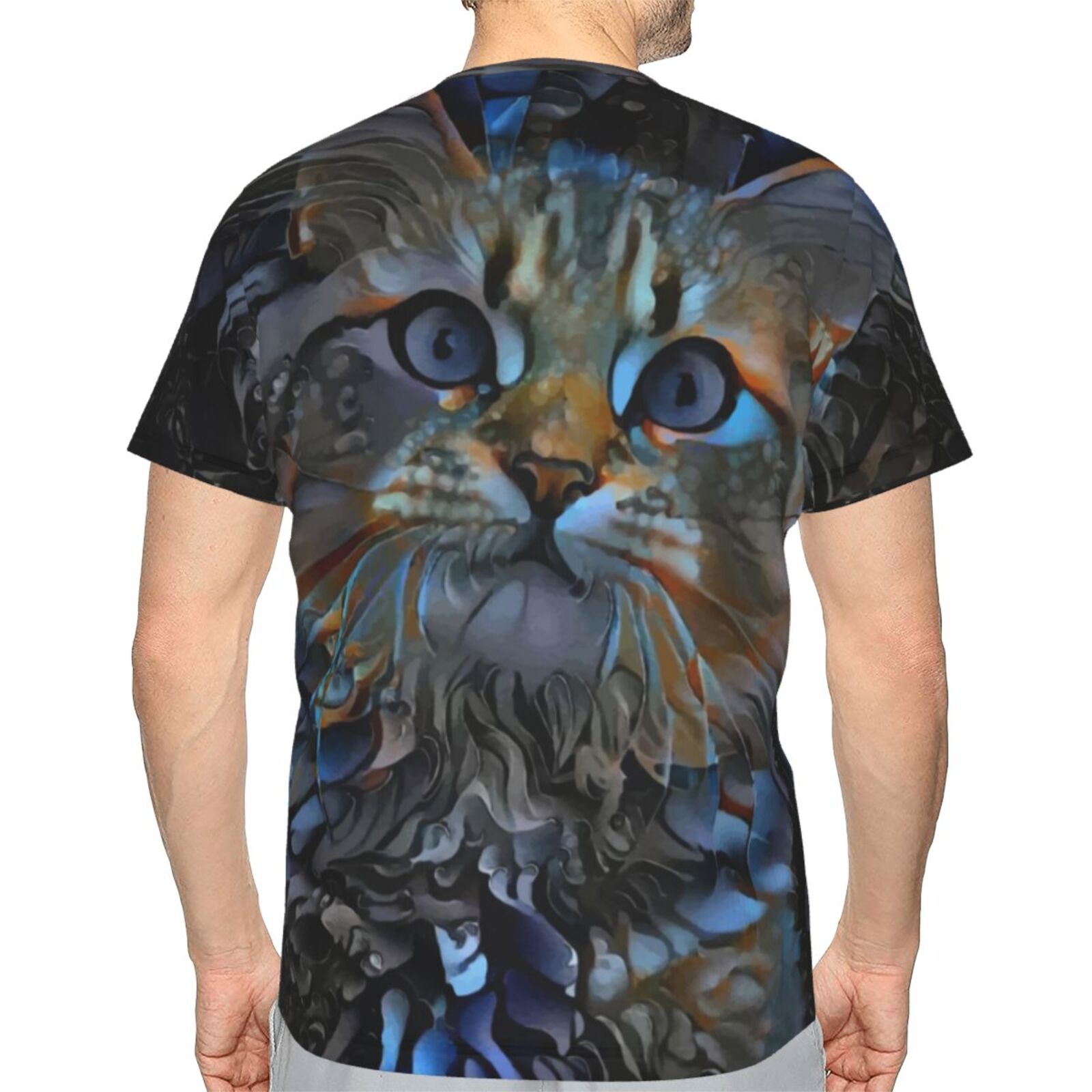 Leyris Katze Medien Mischen Elemente Klassisch Österreich T-shirt